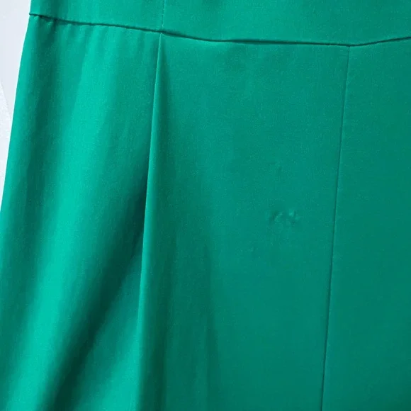 Calvin Klein Women's Green Sleeveless V-Neck Wide Leg Jumpsuit Size 4 Career - Picture 13 of 13